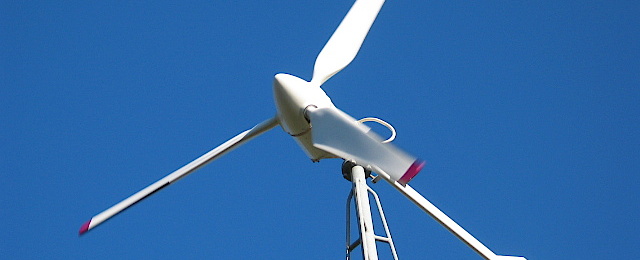 Windkraft bei Elektroservice-Plehn in Mörsdorf